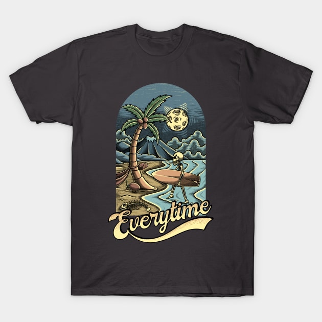 surfing everytime T-Shirt by rohman.inc